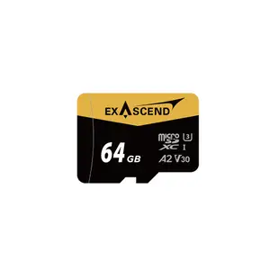 套組加購升級 64GB 128GB 256GB Exascend 記憶卡 microSD V30 加購替換原套組記憶卡