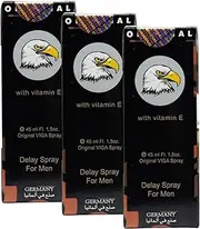 VIGA 1 Million Strong Delay Spray for Men | Last Longer in Bed | 150 Sprays | 3 PACK | Desensitizing for Premature Ejaculation PE | 45ml | Helps Prolong and Control Climax