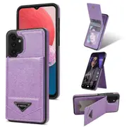 For Samsung Galaxy A13 4G/A13 5G Leather+TPU Kickstand Back Cover RFID Blocking Card Holder Phone Ca