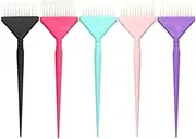 Hair Dye Applicator Brush Set, 5 Pieces Multi-Colour Tint Brushes for Hair Colouring,Coloring Dye Tint Brush,Colour Master Pearl Tint Brush,Hairdressing Color Applicator Brush