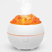 Jarttarn 3-in-1 Himalayan Salt Lamp & Ultrasonic Essential Oil Aromatherapy Diffuser, 300ml Water Tank With Timing Function for Home Office Room