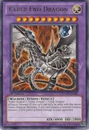 Yugioh Authentic Striker Crossit - Cyber End Dragon - Archfiend Empress - NM
