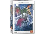 Eurographics 1000pc Chagall, The Blue Violinist Jigsaw Puzzle
