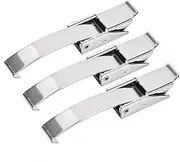 uxcell 3.92-inch SUS304 Stainless Steel Draw Toggle Latch with Spring-Steel Hook - 3 Pcs