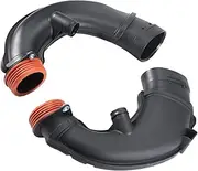HEWEIXH Engine Air Intake Hoses 13717577452 13717577451 Compatible with BMW E70 E71 F02 F06 F07 F12