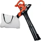 Corded Electric 3-In-1 Handheld Leaf Blower Vacuum/Mulcher 12-Amp Yard Cleaning