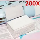 200 Disposable Cotton Wipes Makeup Remover Pad Facial Cleansing Non-woven Fabric