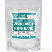 Non-Nano Zinc Oxide, 0.5kg. by Skincare, is Naturally Occurring, Pure & Uncoated, Perfect for DIY Sunscreens & Ointments, Packaged in a Convenient Resealable Bag for Storage