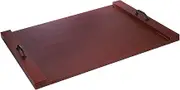 uxcell Noodles Board Stove Cover, 30 x 22 Inch Cutting Board Stove Top Cover, Wooden Stovetop Cover for Gas Stove, Kitchen Countertop, Red