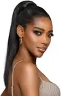 Bobbi Boss 100% Human Hair Drawstring Ponytail STRAIGHT 18