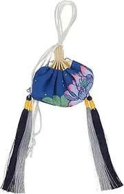 KOMBIUDA Chinese Sachet Bag Refillable Lavender Sachet Pendant for Car Wardrobe Gifting Lightweight Storage Bag with Elegant Chinese Design for Holidays Special Occasions