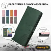 For iPhone 16E 15 Pro Max 13 Mini 8Plus Case Soft Leather Wallet Card Flip Cover