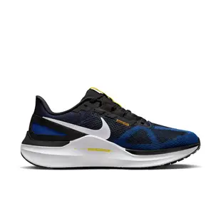 NIKE_男性_氣墊慢跑鞋_黑藍_DJ7883003_NIKE AIR ZOOM STRUCTURE 25