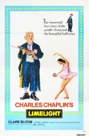 LIMELIGHT 1972 Original Re-issue 1- SHEET Movie Poster - Charlie Chaplin