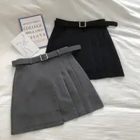 在飛比找ETMall東森購物網優惠-High waist irregular patchwork