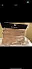 NEW w/ TAGS Bebe Rosegold Triple Zip Pouch Cosmetic Bag READ DESCRIPTION