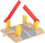 Generic Train Toy Component for Children 2 Years, Railroad Crossing Bar