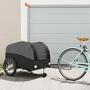 Generic Bike Trailer Black 45 kg Iron,94157