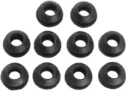 Jagwire Frame Plug Refill Bag Fits 4mm Housing w/ Straight Entry, Bag/10 Plugs