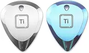 Ti-Geek Premium Titanium Guitar Pick (Mix2 Color Set)