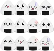 Guitar Picks, Ukulele Picks White Sushi Rice Balls Pattern Guitar Picks