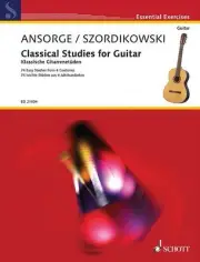 Classical Studies for Guitar 74 Easy Studies from 4 Centuries Schott Book