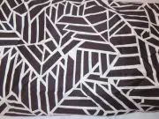 Diane Von Furstenberg DVF Arrow Maze Geometric Queen Duvet Cover Brown