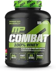 MusclePharm Combat 100% Whey Protein Powder, Strawberry, 5 Pound