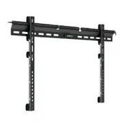 Brateck LCD-PLB41E 37"-70" Ultra-Slim Fixed Wall Bracket. MaxLoad:65kg.VESASupportupto800x400.Built-in Bubble Level. Curved Display Compatible. Colour: Black. [LCD-PLB41E]