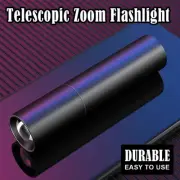 Mini Led Flashlight 3modes Waterproof Cold White Rechargable Flashlights Torches