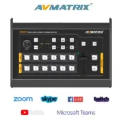 Avmatrix VS0601U 6-Channel SDI-HDMI Multi-format Video Switcher USB Type-C