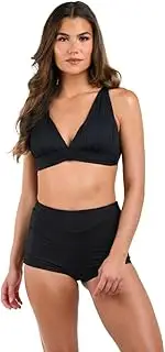 [La Blanca] Women's Island Goddess Banded Bikini Swimsuit Top
