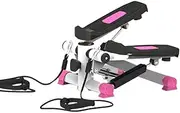 mini Fitness Training Machine, no Assembly Required, Non-Slip Jogging Pedal for Fitness, per with Resistance Bands, Mult