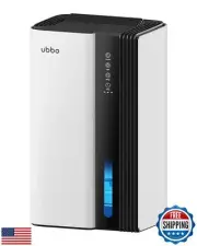 UBBO Dehumidifiers for Home, 850 sq.ft 95oz Dehumidifier with Drain Hose Time