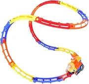 Yunhgft Electric Train Track Educational Toy, Set of Tracks, Set of Children Aged 3 and Over, Gifts, Lighting