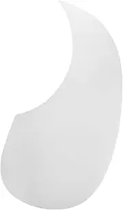 MINAOLULUS Acoustic Guitar Pickguard Water Shaped Self Adhesive Scratch Protection for 40/41 Inch Folk Guitars Anti Scratch Guard Plate