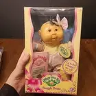 Cabbage Patch Kids Snuggle Beans Beanie Butt Newborn Baby Doll Asian 10"