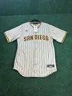 Men's San Diego Padres Manny Machado Nike Tan Alternate Replica Player Jersey M