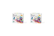 2x 15pc Hey Clay Rainbow Unicorns Air Dry Clay Craft Set Toy 22x19cm Kids 3y+