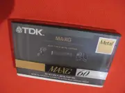 TDK MA-XG 60 blank cassette tape