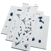 PinkFresh Studio Tuberose Stencil