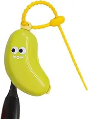 Generic Banana Tooth Brush Case - Portable Travel Cover, Dustproof Toothbrush Holder, Cute Cartoon Design, Abs, Family Women Teenagers Girls Teenagers, Green, Siehe Beschreibung, See