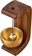 Magnetic Door Chime Bell | Decorative Doorbell for Entrance - Shopkeepers Bell Wood Door Chime for Home, Refrigerator, Shop Decoration, C Shape
