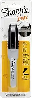 Sharpie Pro Chisel Marker, Black 1-Pack