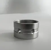Lightsaber, Metal Hilt Light Saber Connector Silver