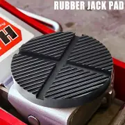 Universal Rubber Jack Pads Pad Adapter Car Truck Cross Slotted Frame Rail Floor