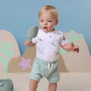 Snuggle Hunny Sage Organic Shorts