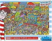 AQUARIUS Where's Waldo Wild Wild West 1000-Piece Jigsaw Puzzle, Fun Seek-and-Find Puzzle Featuring Iconic Western Scene, Finished Size 51 x 71cm