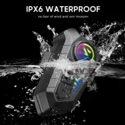 Motorcycle Bluetooth Headset Speaker Waterproof 5.3 Bluetooth Helmet Headphone