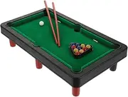 Mini Billiards Table Toy Educational Game for Boys and Girls Smooth Surface Hand-Eye Coordination for Boys